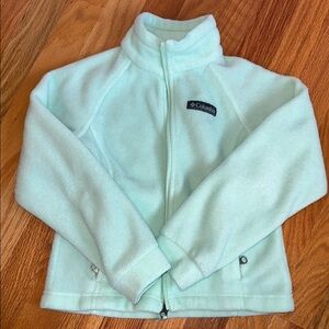 Columbia Mint Green Fleece Jacket